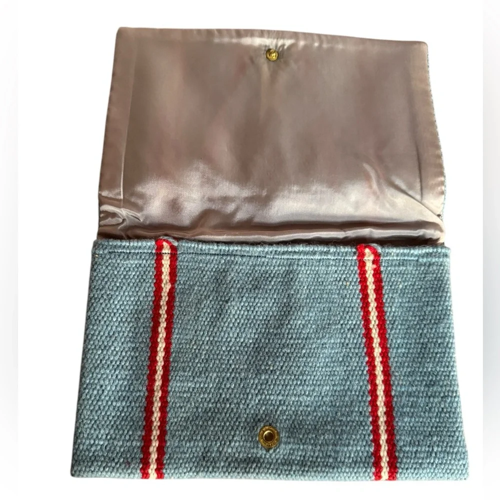 NIB‎ Vintage El Grandee Fred Harvey 100% Wool Chimayo Clutch